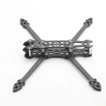 Kit di telaio in fibra di carbonio MAK4 V2 da 7 pollici 295mm 5mm con spessore del braccio per parti di fotocamera quadricottero Drone da corsa fai da te